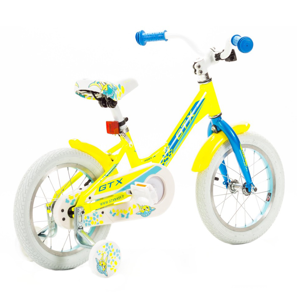 Велосипед 14" GTX PONY (рама 7.8") (000072) (желтый)
