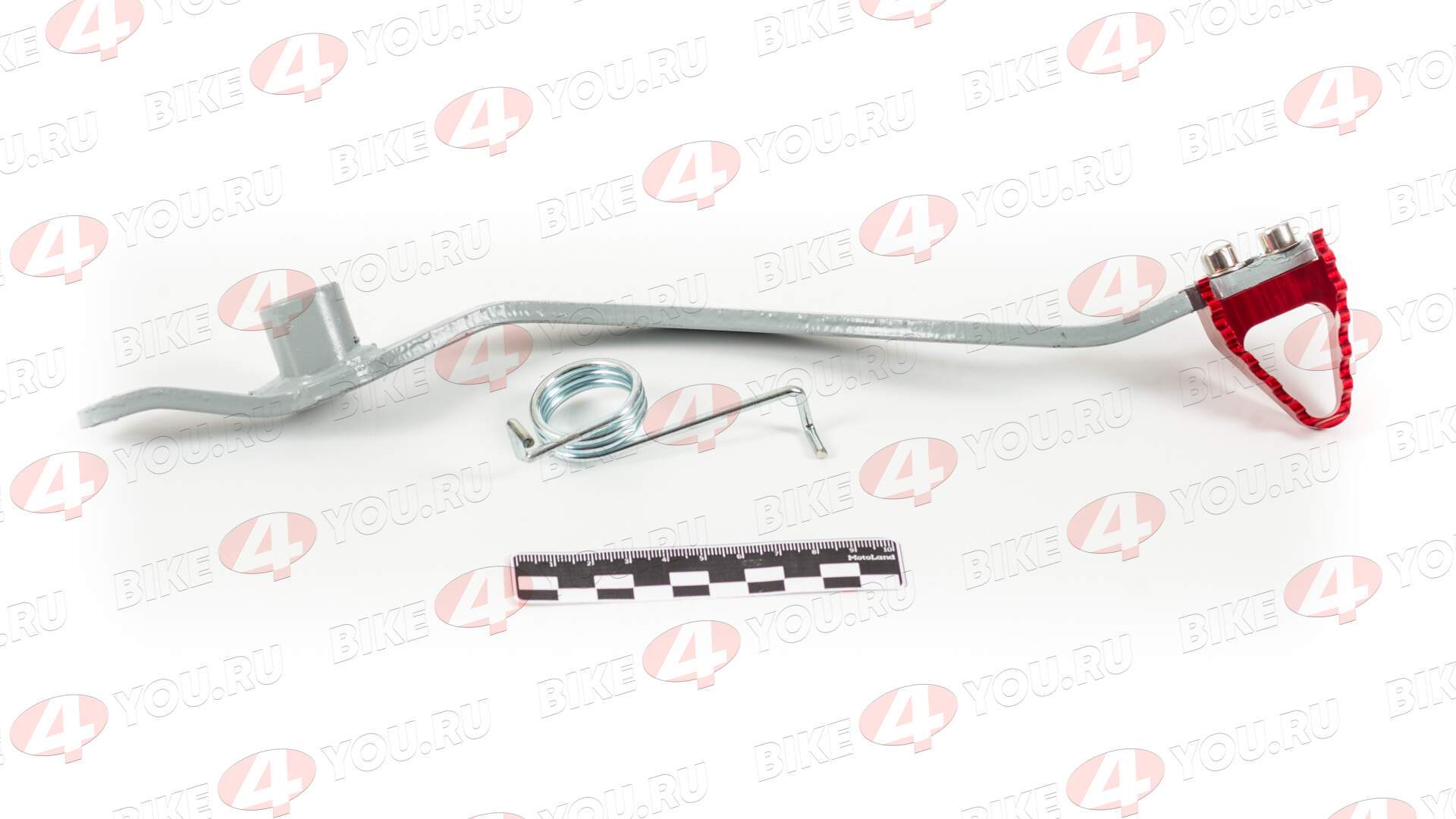 Педаль тормоза CNC красная